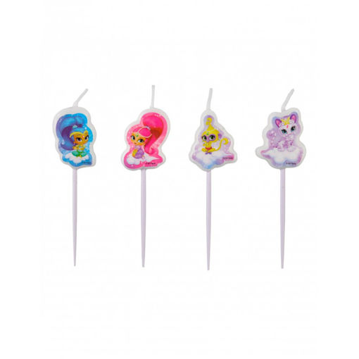 Picture of SHIMMER & SHINE CANDLES - 4PK